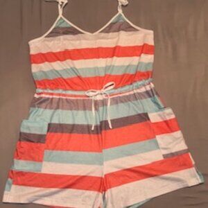 Emery Rose-Women's One-Piece Jumper with Pockets